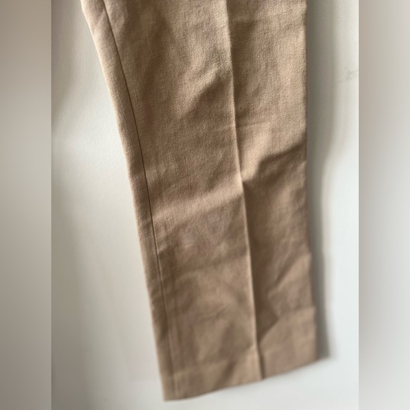 FRAME Le Crop Mini Boot Tan Trousers - Picture 11 of 13